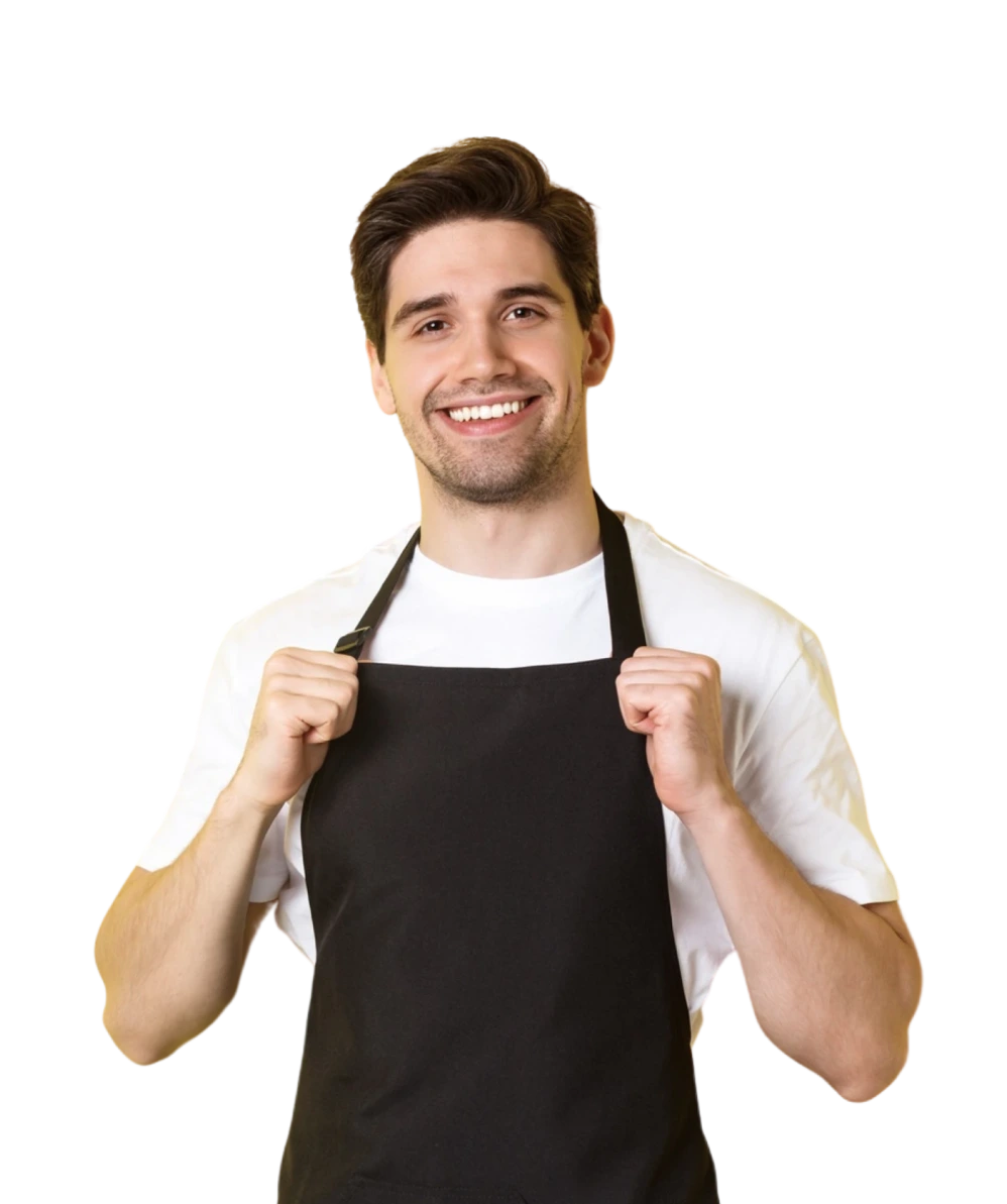 Seorang juru sembelih halal